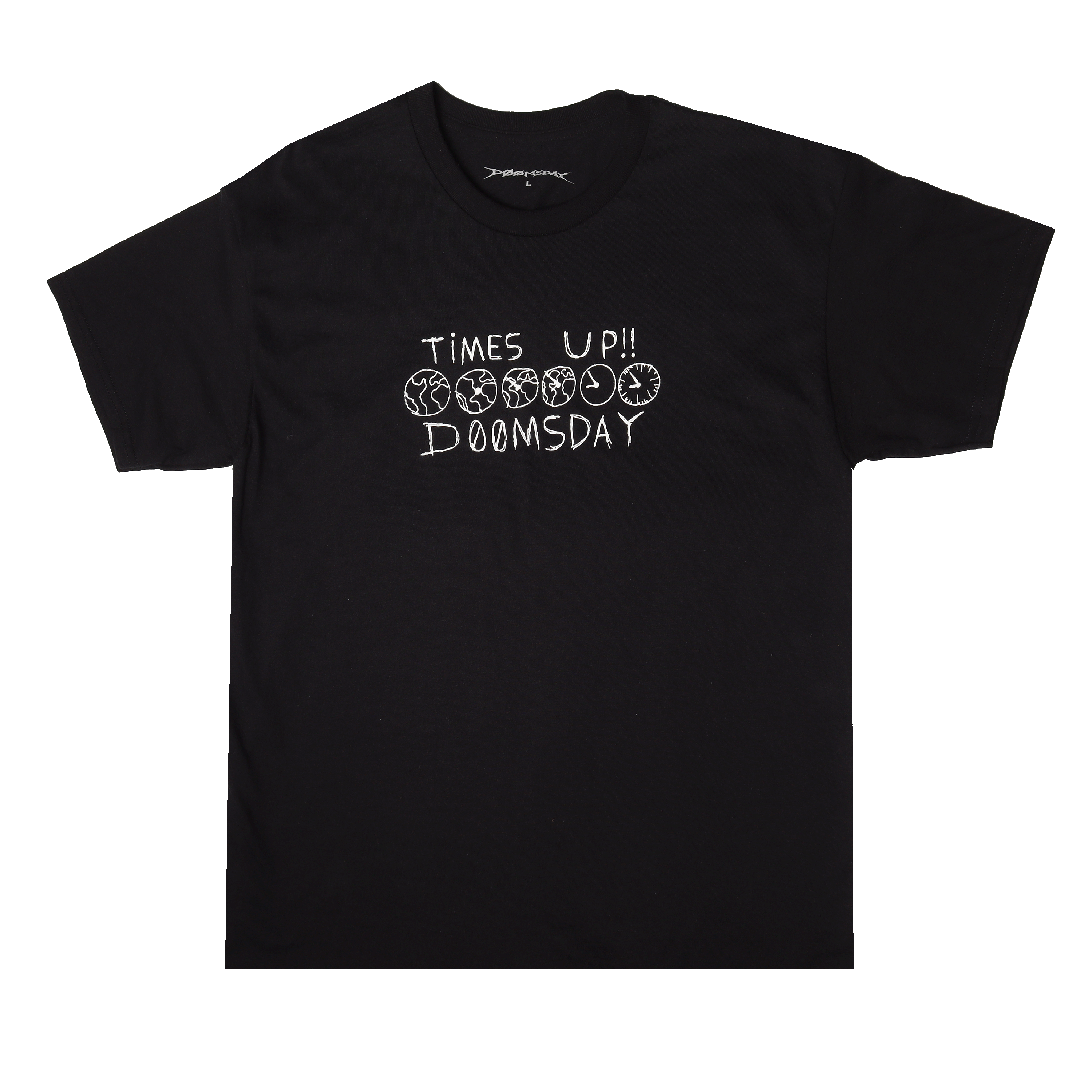 Times Up Black Tee